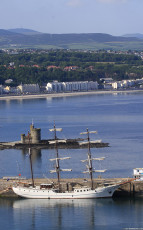 Artemis Tall Ship in Douglas Harbour