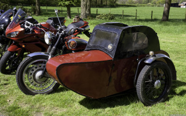 BSA Twin and Sidecar