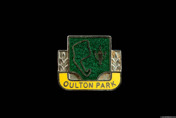 Oulton Park Enamel Badge