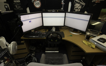 Frex GP Wheel v1 + 3 Dell 24'' Monitors