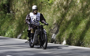 Janet Cope - 1921 Velocette EL3