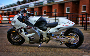 White Hayabusa Turbo