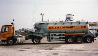 Volvo F7 Cement Tanker MC&MA Stewart coppull