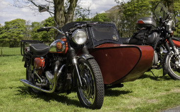 BSA Twin and Sidecar