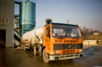Volvo F7 Cement Tanker MC&MA Stewart coppull