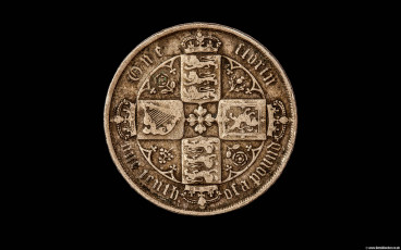 Florin Coin Tails 1852