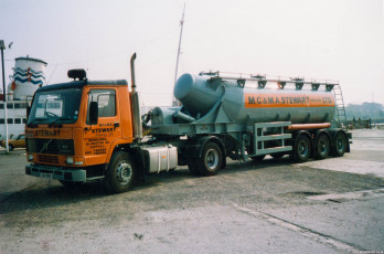 MC & MA Stewart - Volvo FL7 Tanker