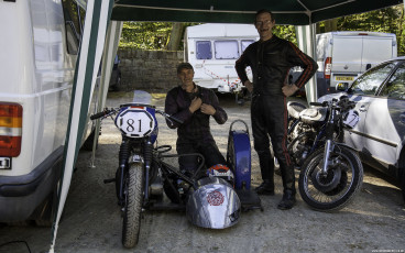 Triumph kneeler and Crew