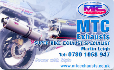 MTC Exhausts Card