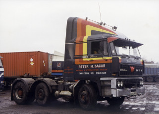 Daf 3300 Tri-Axle Unit - A reg 1983