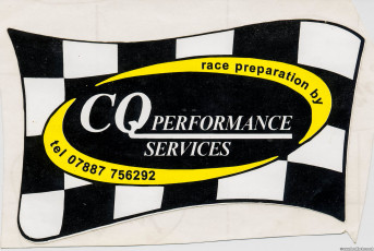 CQ Performance Services Sticker