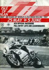 1987 Isle of Man TT Program Race Guide