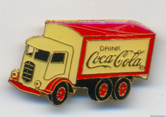Coca-Cola enamal badge