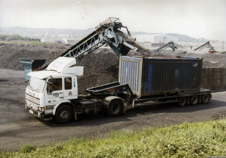 Scania 92M + Vanhool Trailer