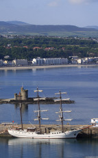 Artemis Tall Ship in Douglas Harbour