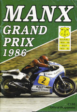 1986 Isle of Man Manx TT Race Program