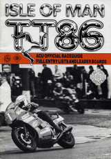 1986 Isle of Man TT Race Program