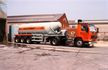 Volvo FL7 Cement Tanker MC&MA Stewart, Coppull