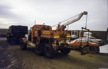 2 Scammell Pioneer recovery vehicles